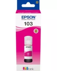 Картридж струйный Epson 103M C13T00S34A пурпурный (7500стр.) (65мл) для Epson L3100/3110/3150