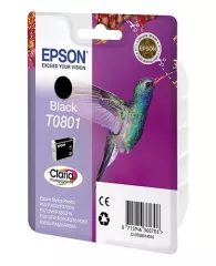 Картридж струйный Epson T0801 C13T08014011 черный (330стр.) (7.4мл) для Epson P50/PX660