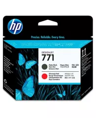 Печатающая головка HP 771 CE017A черный матовый/хроматический красный для HP DJ Z6200