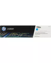 Картридж лазерный HP 126A CE311A голубой (1000стр.) для HP LJ CP1025