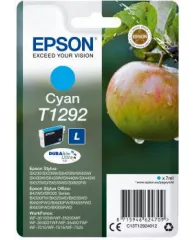 Картридж струйный Epson T1292 C13T12924012 голубой (474стр.) (7мл) для Epson SX420W/BX305F